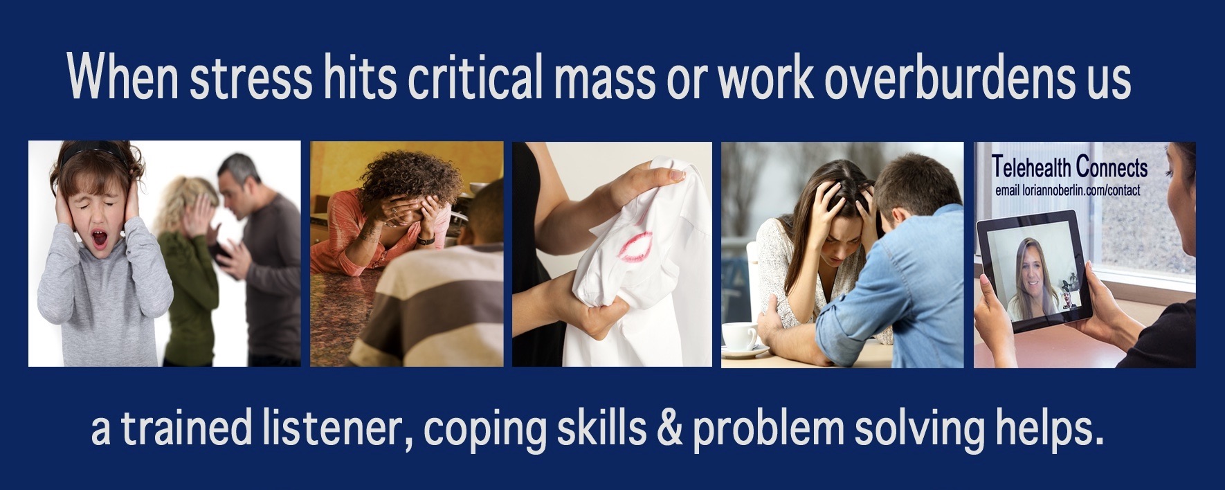 When stress hits, online therapy in Maryland helps!